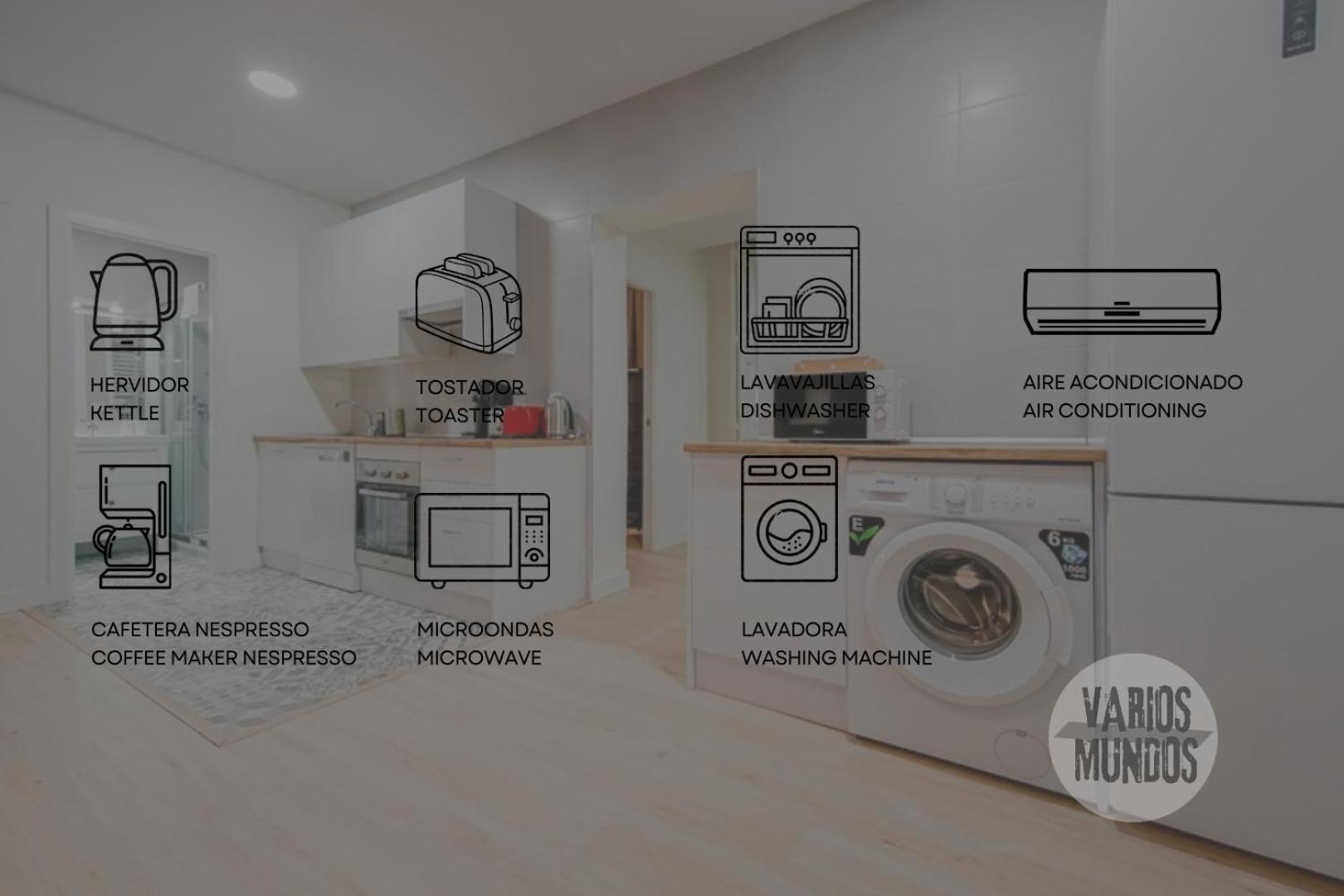 Cozy&New Apartment Para 6Pax En La Plaza De Tirso - Madrid E1 Kültér fotó